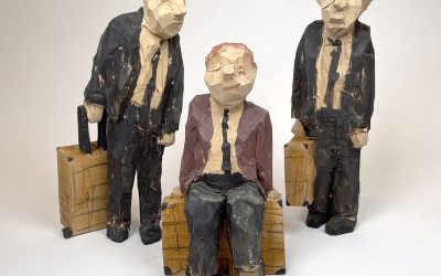 »DIE WELT IRONISCH ERTRAGEN « Klaus Staeck trifft Georg Schulz